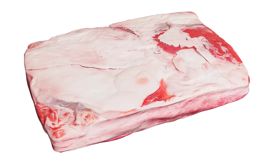 갈비, 플레이트 통째, 3D 모델