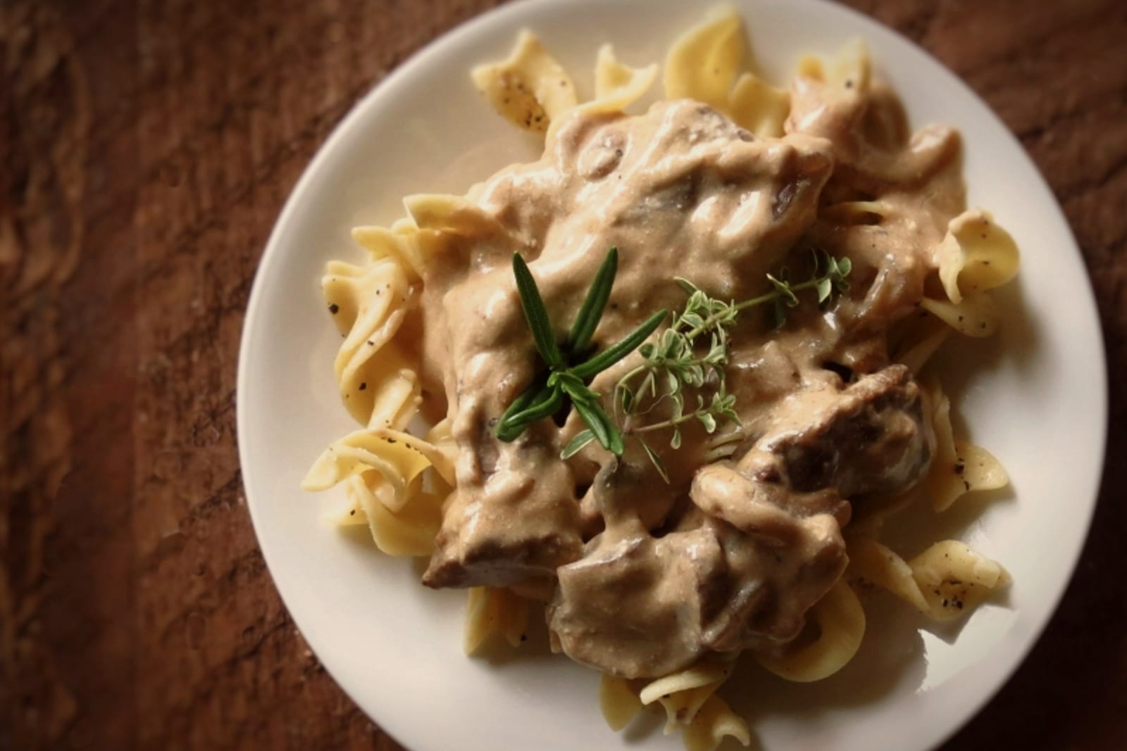 Beef Stroganoff